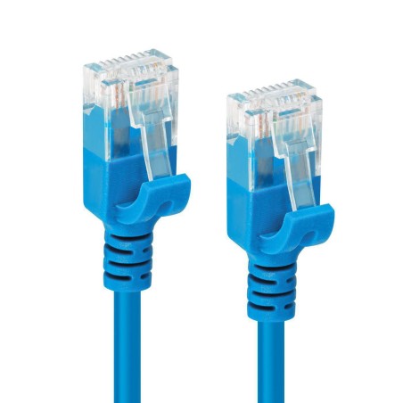 MicroConnect U/UTP CAT6A Slim 15M Blue